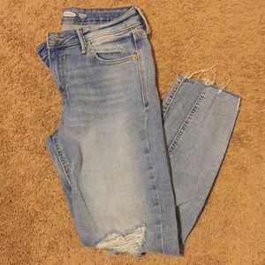 Rockstar Super Skinny Ankle Jeans